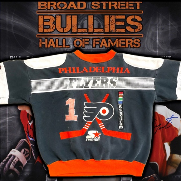 💎ViNTaGe 💎 STaRTeR “STuCK in tHe 90’s”
PHiLaDeLPHia FLyeRs 🏒
SWeatSHiRT 🥅 - Picture 5 of 9